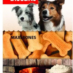 Comanda online FLAMINGO Biscuiţi pentru câini Crunch Oase maxi 500g