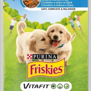 Comanda online FRISKIES Plic hrană umedă pt căţei JUNOR