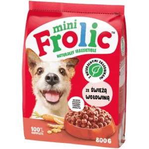 Comanda online FROLIC Mini Naturally Irresistible 800 g hrana semi-umeda caini rase mici