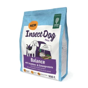 Comanda online GREEN PETFOOD InsectDog Balance 900g hrana pentru caini adulti