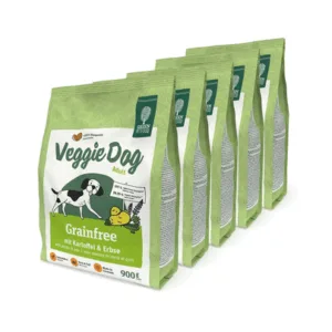 Comanda online GREEN PETFOOD VeggieDog Grainfree Adult 5x900g hrana fara cereale