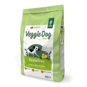 Comanda online GREEN PETFOOD VeggieDog Grainfree hrana cu mazare si cartof pentru caini 10kg