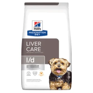 Comanda online HILL'S Prescription Diet Canine l/d 4 kg hrana pentru caini cu afectiuni ale ficatului