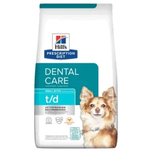 Comanda online HILL'S Prescription Diet t/d Canine Mini 3 kg hrana uscata caini talie mica cu afectiuni orale