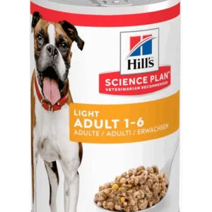 Comanda online HILL'S Science Plan Canine Adult Light Chicken 370 g Conserva hrana pentru caini adulți supraponderali