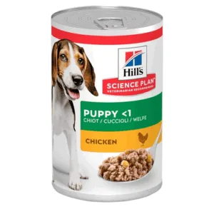 Comanda online HILL'S Science Plan Canine Puppy Chicken 370 g Conserva hrana pentru catei