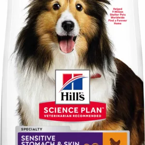 Comanda online HILL's Canine Adult SENSITIVE STOMACH & SKIN