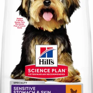 Comanda online HILL's Canine Adult Small & Miniature SENSITIVE STOMACH & SKIN cu Pui