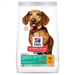 Comanda online Hill s SP Canine Adult Perfect Weight Small and Mini Chicken 1.5 kg