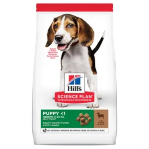 Comanda online Hill s SP Canine Puppy Medium Lamb and Rice 2.5 kg