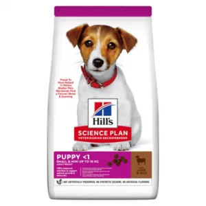 Comanda online Hill s SP Canine Puppy Small and Mini Lamb and Rice 3 kg