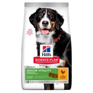 Comanda online Hill s SP Canine Senior Vitality Large Breed Chicken 14 kg