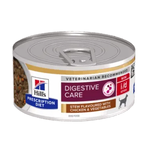 Comanda online Hill's Prescription Diet Canine I/D Stress Mini Chicken and Vegetable Stew