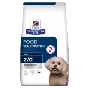 Comanda online Hill's Prescription Diet Canine z/d Food Sensitivities Mini