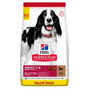 Comanda online Hill's Science Plan Canine Adult Medium Lamb & Rice Transit Value Pack