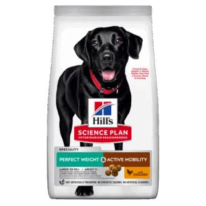 Comanda online Hill's Science Plan Canine Adult Perfect Weight & Active Mobility Large Breed Chicken