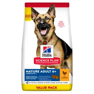 Comanda online Hill's Science Plan Canine Mature Adult Large Chicken Value Pack