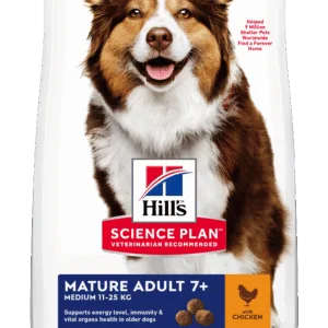 Comanda online Hill's Science Plan Canine Mature Medium Chicken