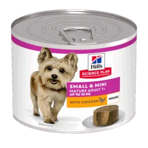 Comanda online Hill's Science Plan Canine Mature Small & Mini Mousse Chicken
