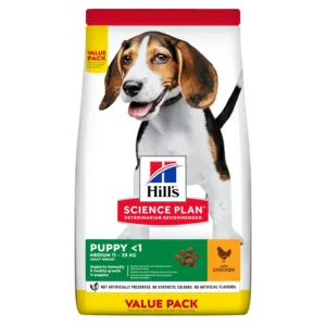 Comanda online Hill's Science Plan Canine Puppy Medium Chicken Value Pack