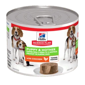 Comanda online Hill's Science Plan Canine Puppy & Mother Tender Mousse Chicken