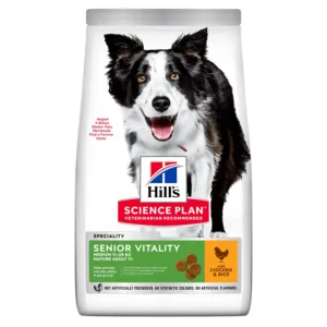 Comanda online Hill's Science Plan Canine Senior Vitality Medium Chicken