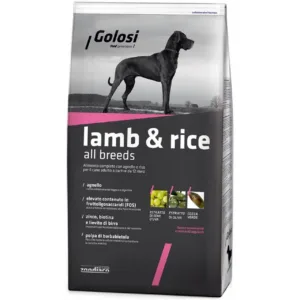 Comanda online Hrana Uscata Premium Pentru Caini Golosi Dog Lamb & Rice