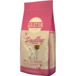 Comanda online Hrana Uscata pentru caini ARATON Dog Adult POULTRY 15kg
