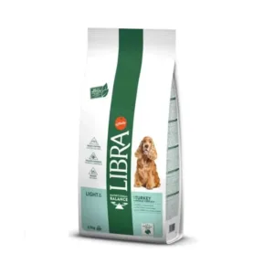Comanda online Hrana Uscata pentru caini Libra Adult Light Curcan 12 kg