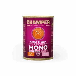 Comanda online Hrana cu somon pentru caini CHAMPER Bones Joints 400 g monoproteica