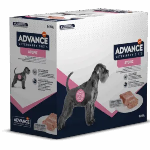 Comanda online Hrana umeda caini Advance Atopic - plic 8x150 g