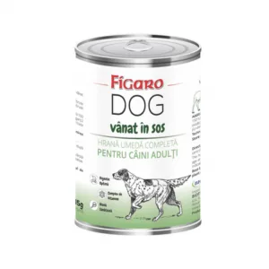Comanda online Hrana umeda pentru caini figaro dog Vanat in sos conserva 415 g
