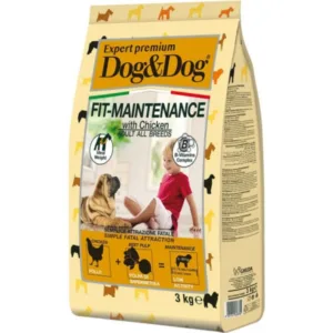 Comanda online Hrana uscata pentru caini cu Pui DogDog Premium Intretinere fizica 3 kg