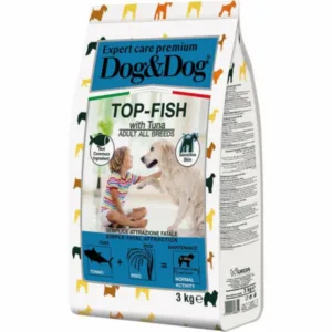 Comanda online Hrana uscata pentru caini cu Ton DogDog Expert Premium Ingrijire Peste-Top  3 kg