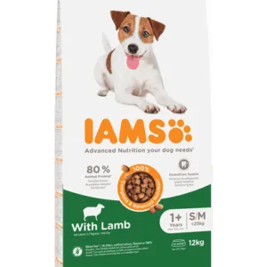 Comanda online IAMS For Vitality Hrana uscata cu miel pentru cainii adulti de talie mica si medie 12 kg