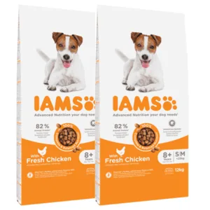 Comanda online IAMS ProActive Health Mature & Senior All breeds Chicken Hrana uscata pentru caini senior