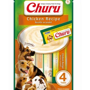 Comanda online INABA Churu Chicken recipe 4x14g pui crema pentru caini