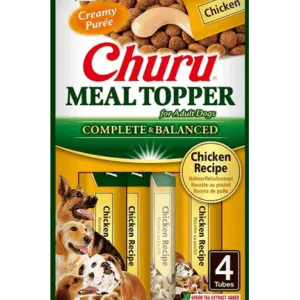 Comanda online INABA Dog Meal Topper Chicken 4x14 g crema pui supliment hrana pentru caini