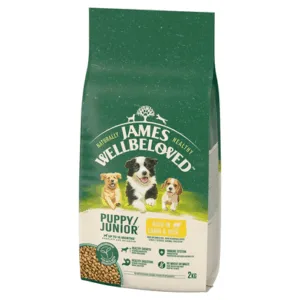 Comanda online JAMES WELLBELOVED Junior 2 kg hrana pentru catelusi