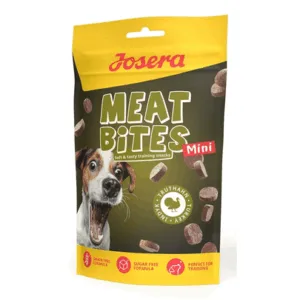 Comanda online JOSERA Meat Bites Mini Turkey snack caini rasa mica 70g curcan