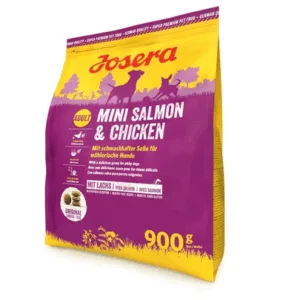 Comanda online JOSERA Mini Salmon&Chicken 900g pentru câini adulți de talie mică