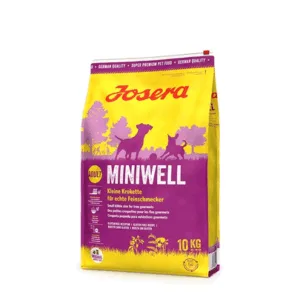 Comanda online JOSERA Miniwell 10 kg hrana caini adulti talie mica