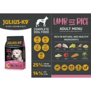 Comanda online JULIUS-K9 Hypoallergenic Adult Menu