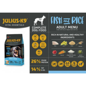 Comanda online JULIUS-K9 Hypoallergenic Adult Menu