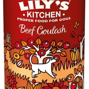 Comanda online LILY'S KITCHEN Beef Goulash Conservă pentru câini