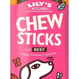 Comanda online LILY'S KITCHEN Chew Sticks Recompensă pentru câini Vită 120g