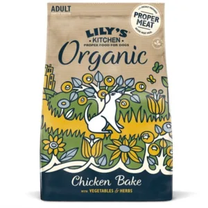 Comanda online Lily's Kitchen Dog Organic Chicken Bake Adult Dry Food
