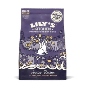 Comanda online Lily's Kitchen Dog Turkey & Trout Senior Recipe Dry Food
