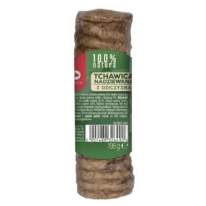 Comanda online MACED 100% Natura Trahee umpluta cu vanat pentru caini 120 g