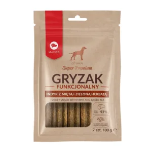 Comanda online MACED Super Premium Batoane de mestecat pentru caini cu menta si ceai verde 100 g